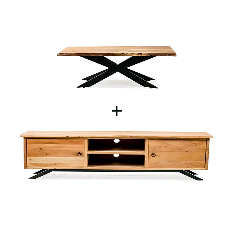 Xavier TV unit 2000mm and Coffee Table