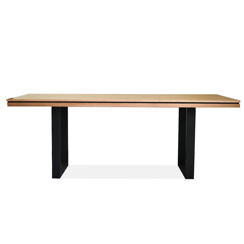 Chamberlain 2400mm Dining Table and Two 1900mm Bench