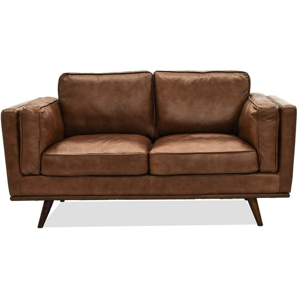 SOFA 2 Seater / Brown Leather Mayfair - 2 Seater